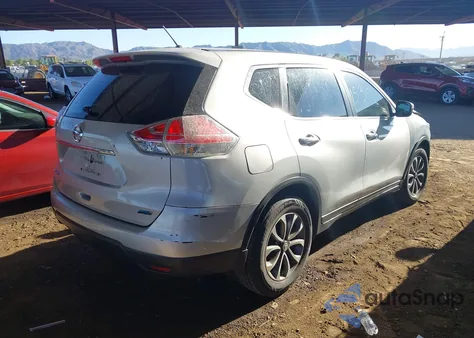 2014 Nissan Rogue S из США, поврежденный, VIN 5N1AT2MT7EC868199